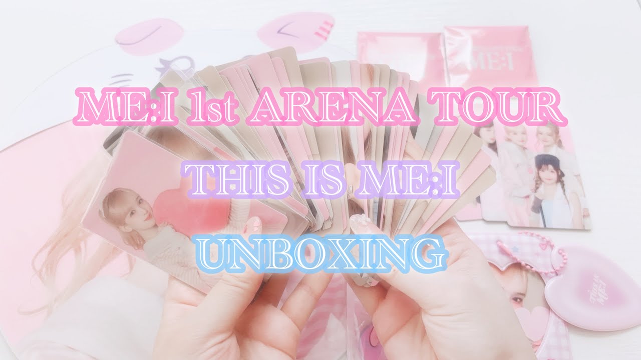 【ME:I】宣言どおりの自引きができるか!?THIS IS ME:Iグッズ開封🎀