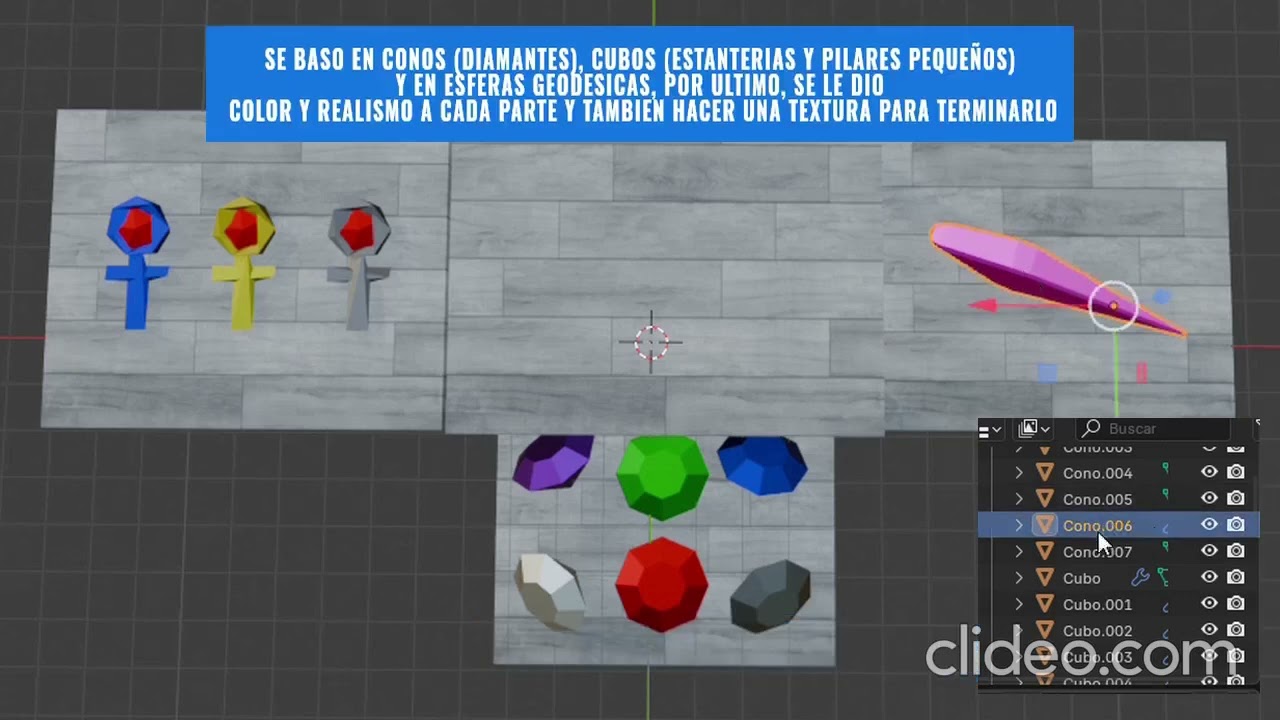 MODELADO 3D (EXPLICACION DEL MODELADO)