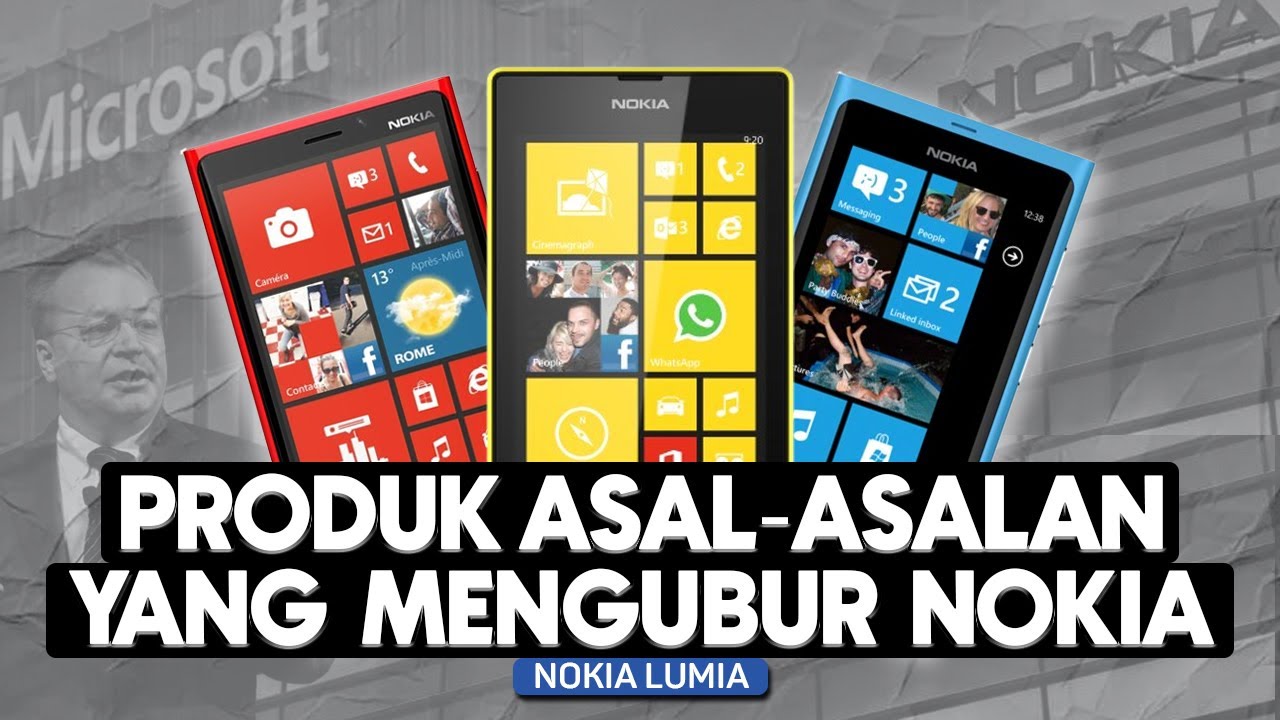 Kenapa Nokia Lumia Gagal Total? Kesalahan Fatal yang Menghancurkan Nokia