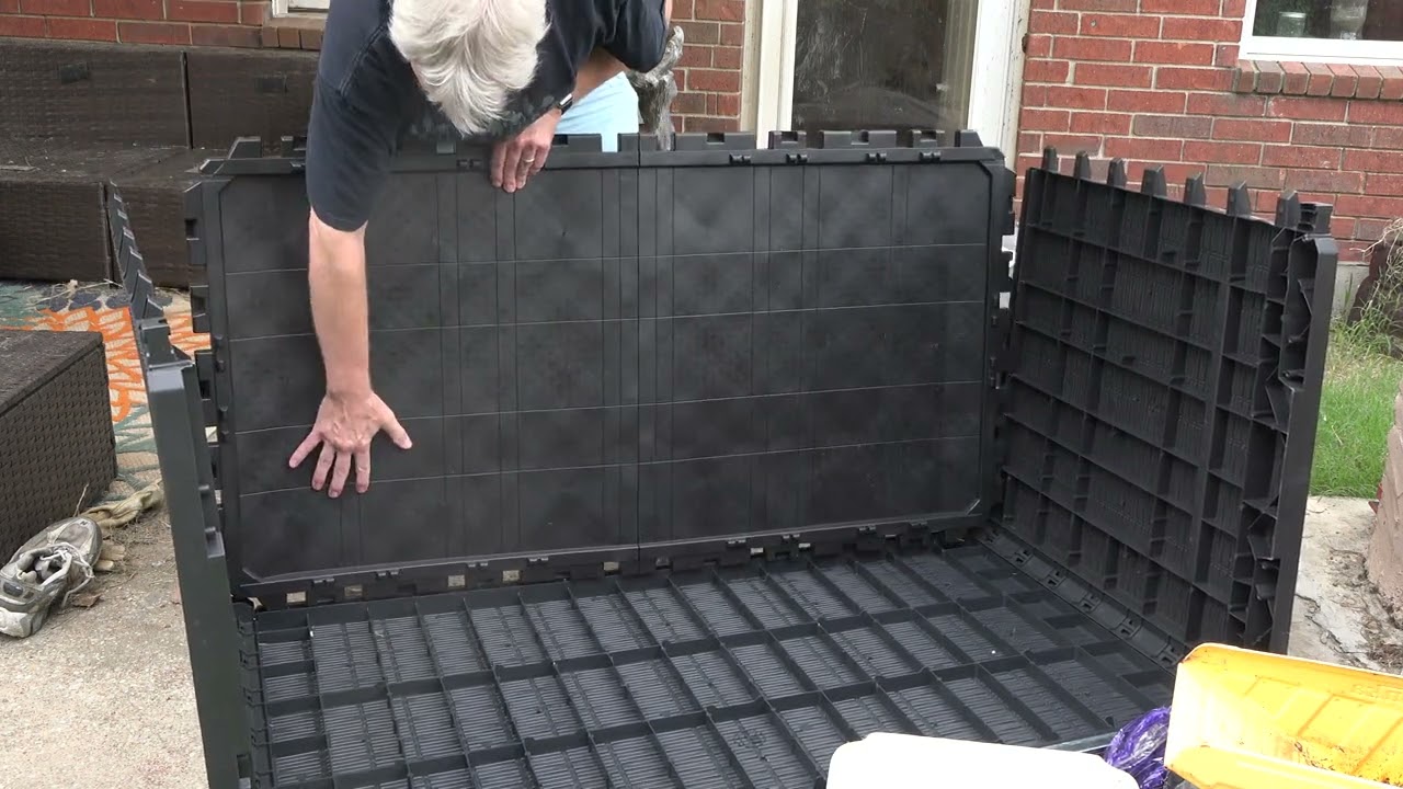 Assembling A 230 gallon Keter Deck Box