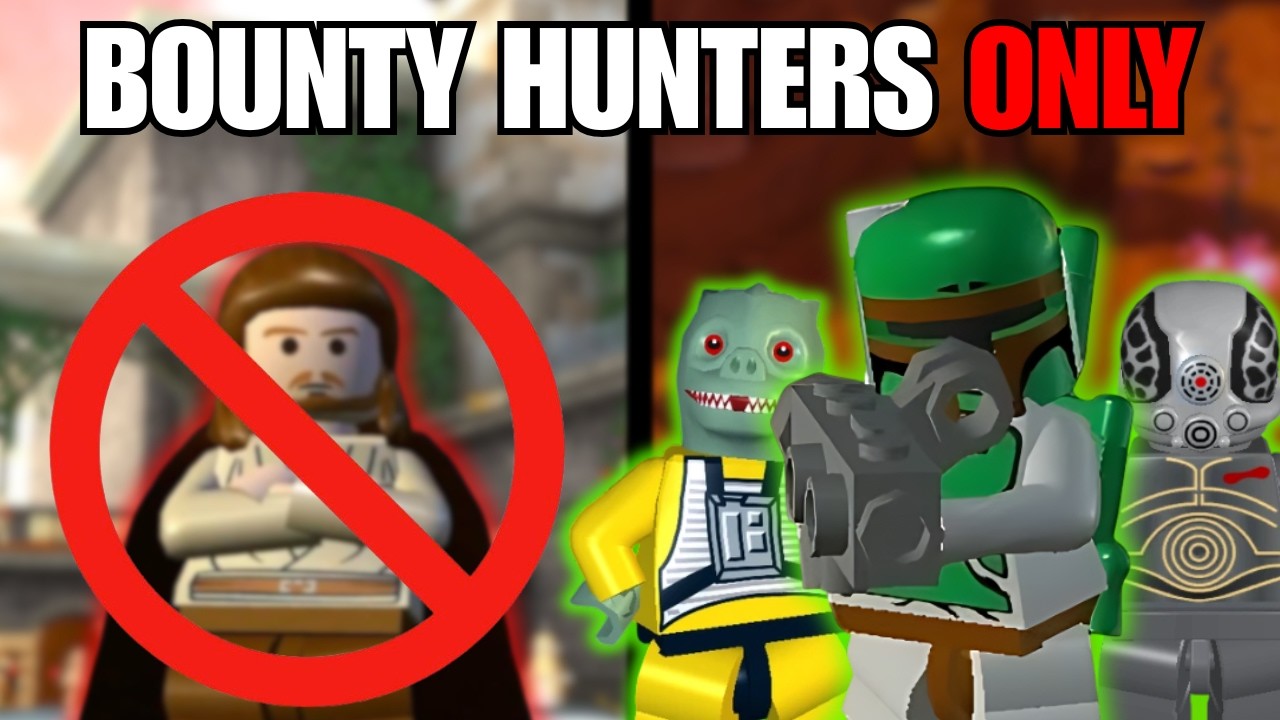 Can You Beat Lego Star Wars Using Only Bounty Hunters?