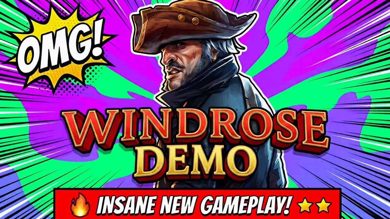 Windrose Demo Gameplay - Pirate Survival & Soulslite Combat | PC 1080p No Commentary