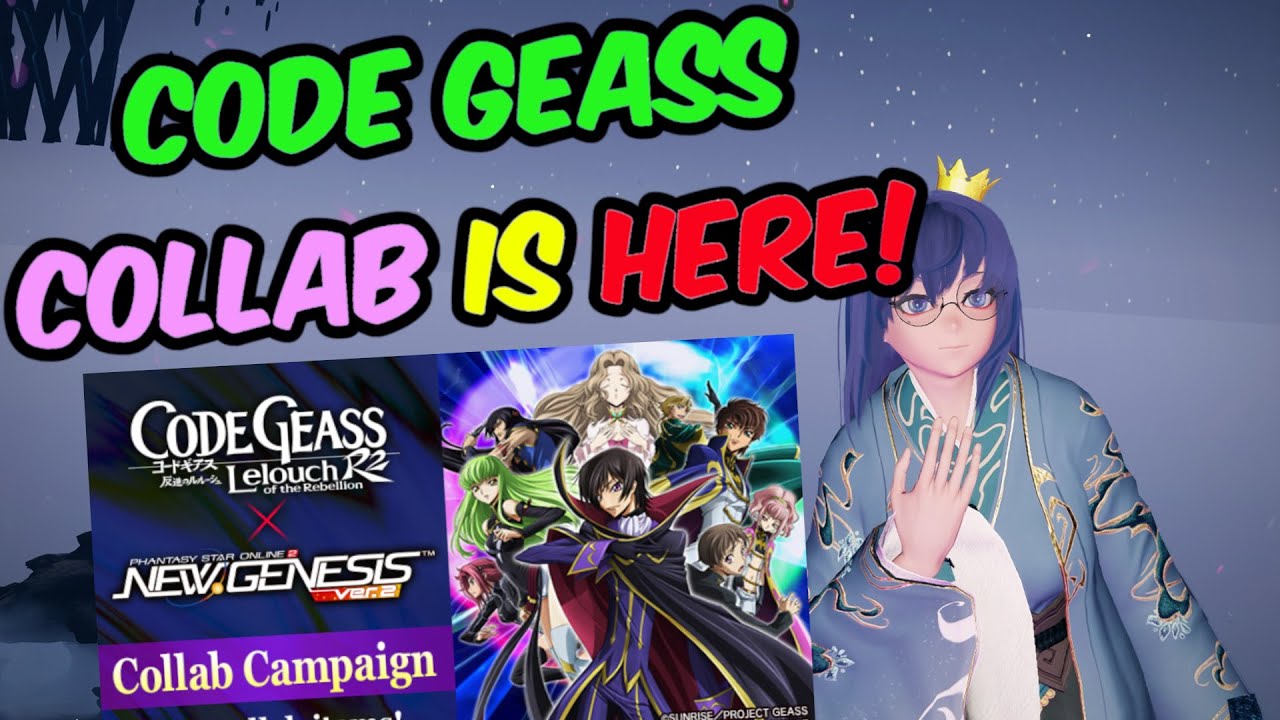 [PSO2:NGS] Dark Falz Solus R2 and Code Geass Collab!