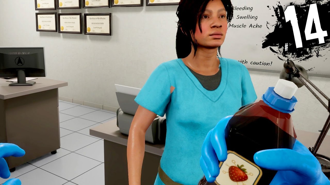 CURE A Hospital Simulator 4K Gameplay Deutsch - Hier trink mal den Saft