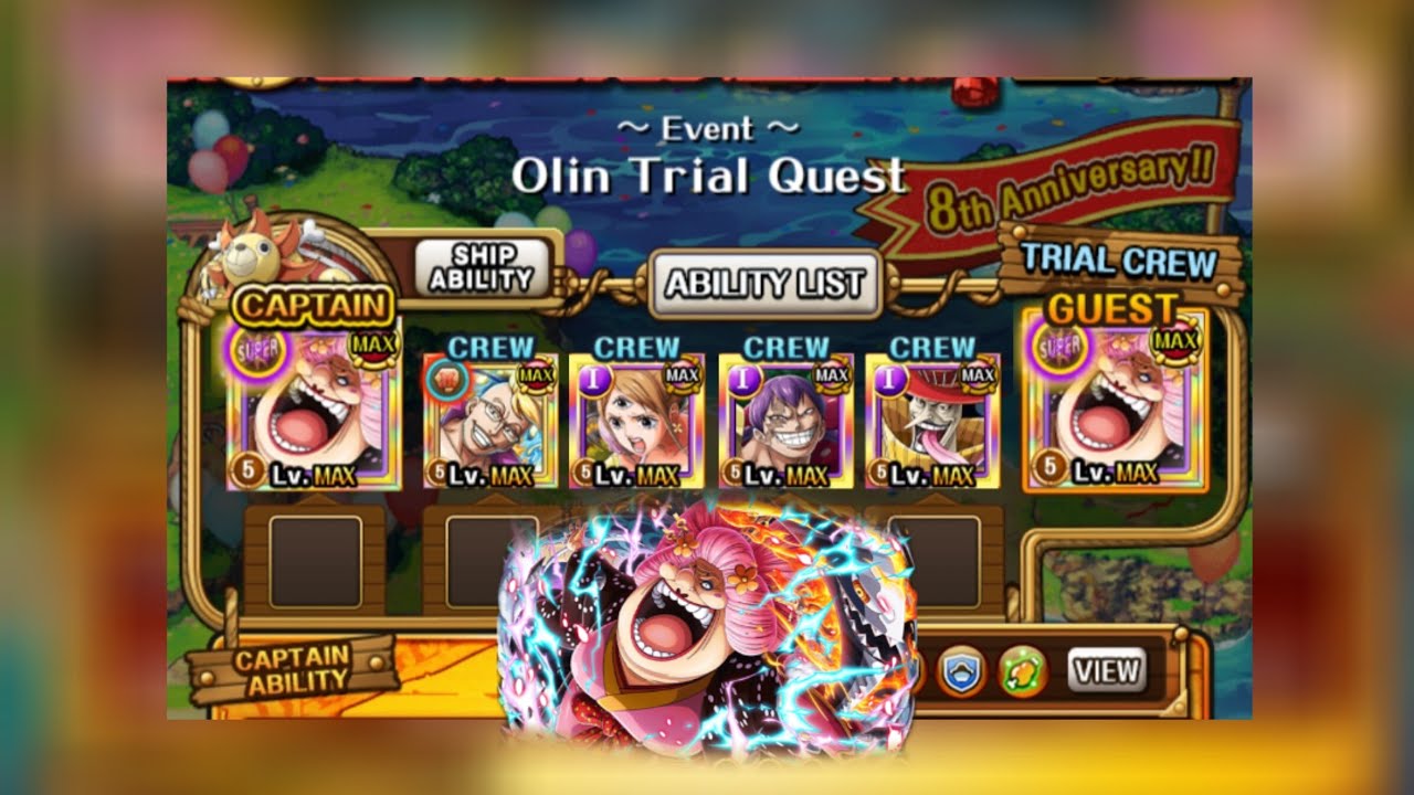 [OPTC] Event Olin Trial Quest