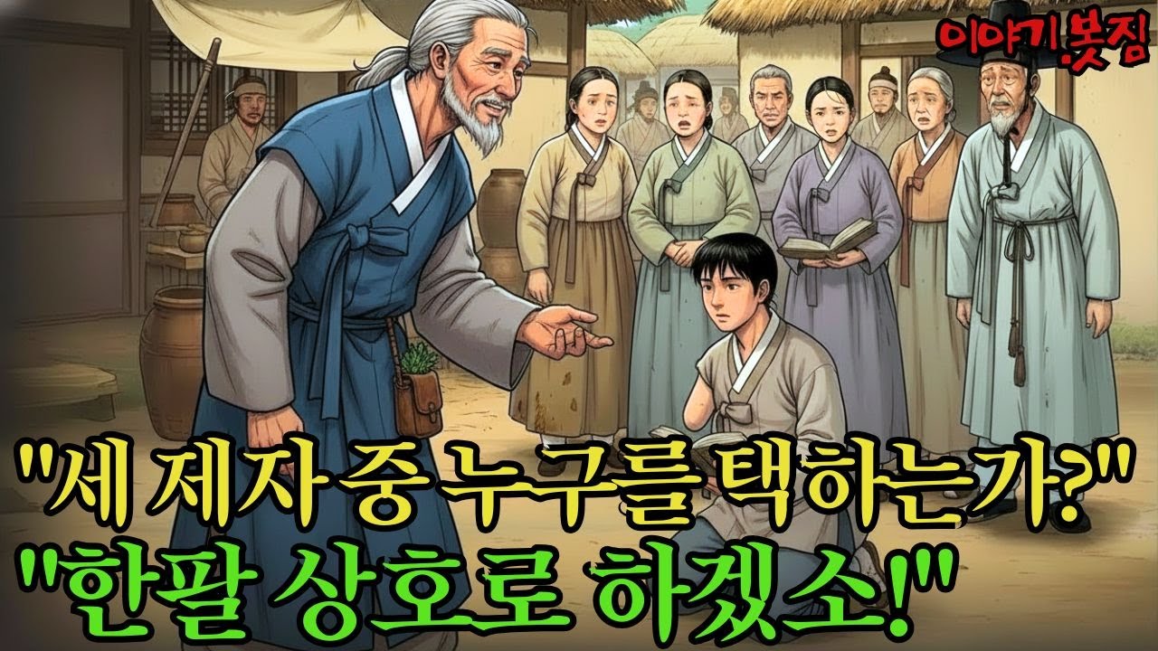 학식과 재능 제쳐두고 한팔 불구자를 후계자로 택한 지혜로운 명의 |야담|만담|전설|옛날이야기|사연