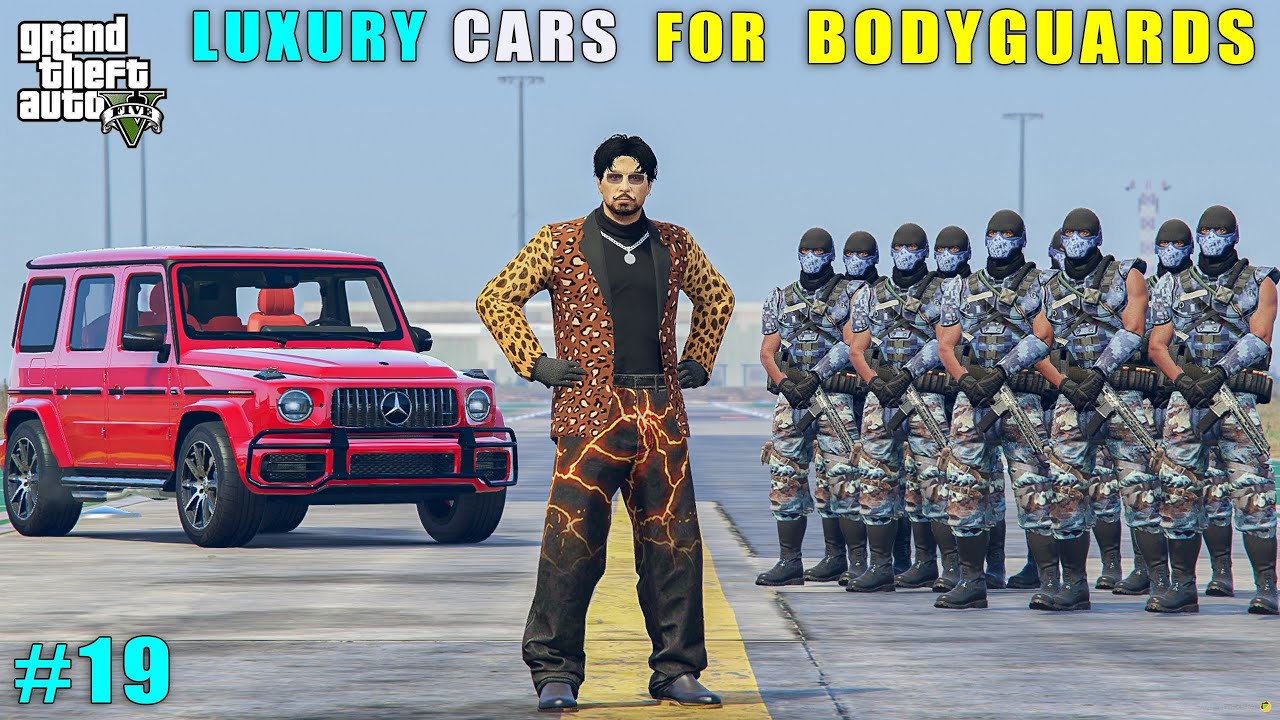 Amarjit Gifts Luxury Car For Bodyguards | Gta V Gameplay