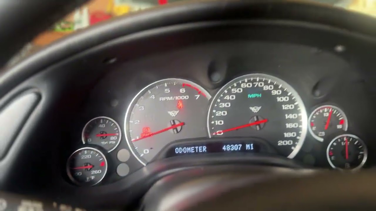 Cold start C5 Corvette