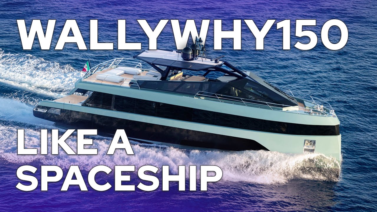 WALLYWHY 150 - ITALIAN YACHT DESIGN ELEVATED TO SPACE - YACHT TOUR