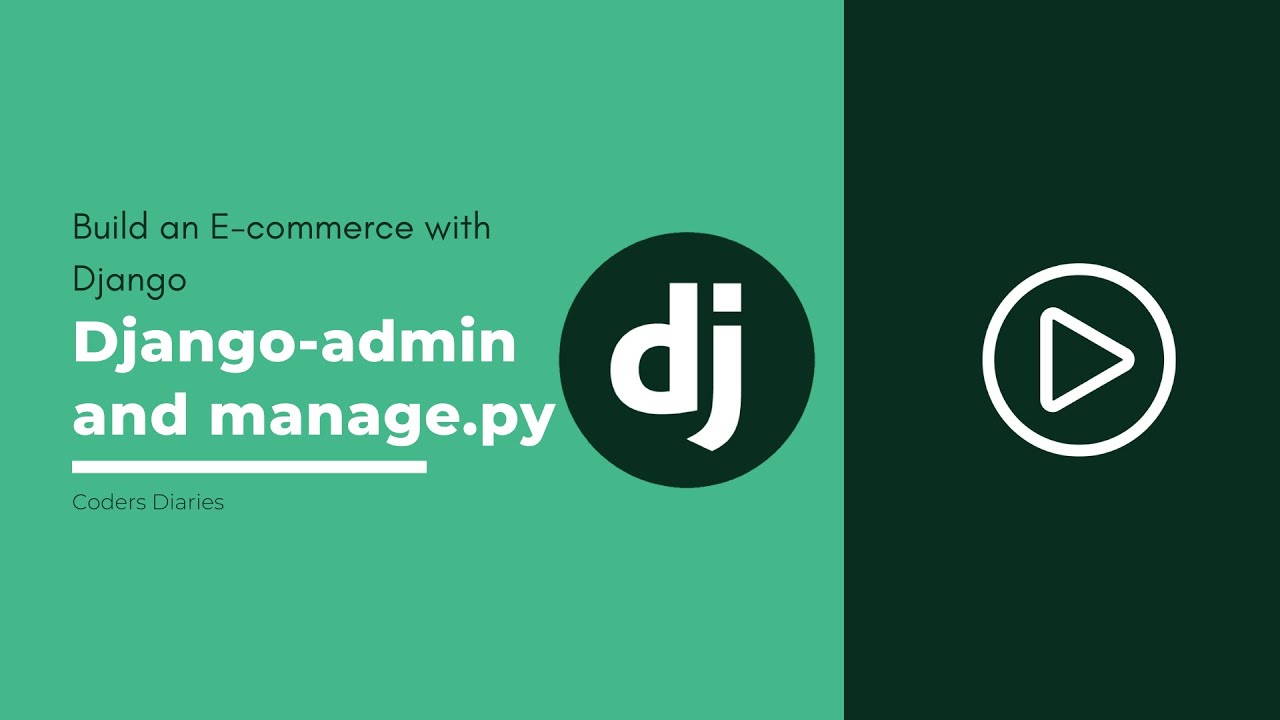 Django admin and manage.py