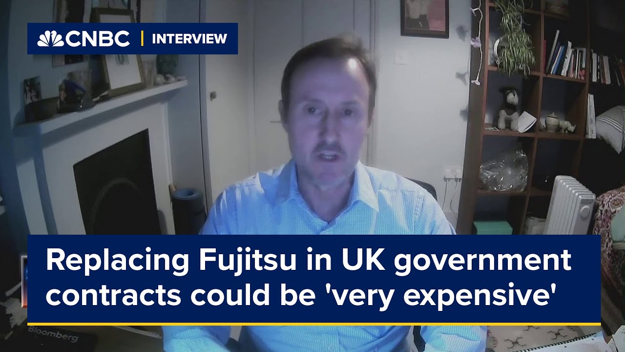 Replacing Fujitsu in UK government contracts could be 'very expensive,' says equity advisory firm