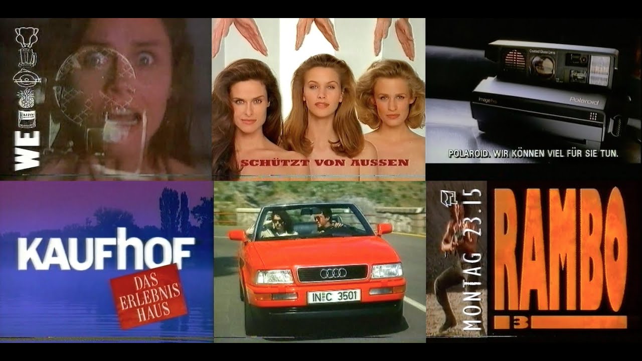 RTLplus Werbung 19.04.1992 (Der Terminator - Werbeblock)