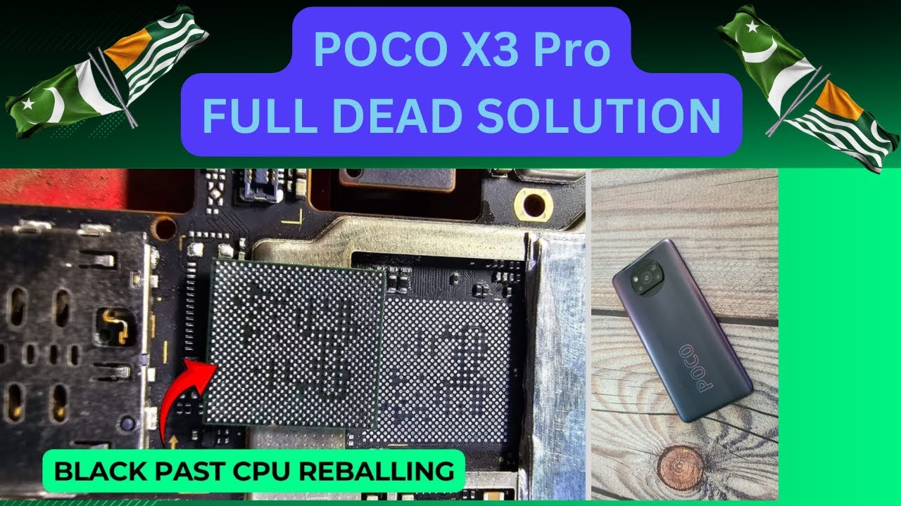 Poco x3 pro Dead Solution 2025 | CPU | @AJKMobilefix