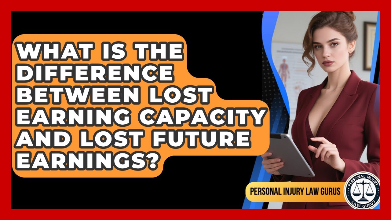 What Is The Difference Between Lost Earning Capacity And Lost Future Earnings?