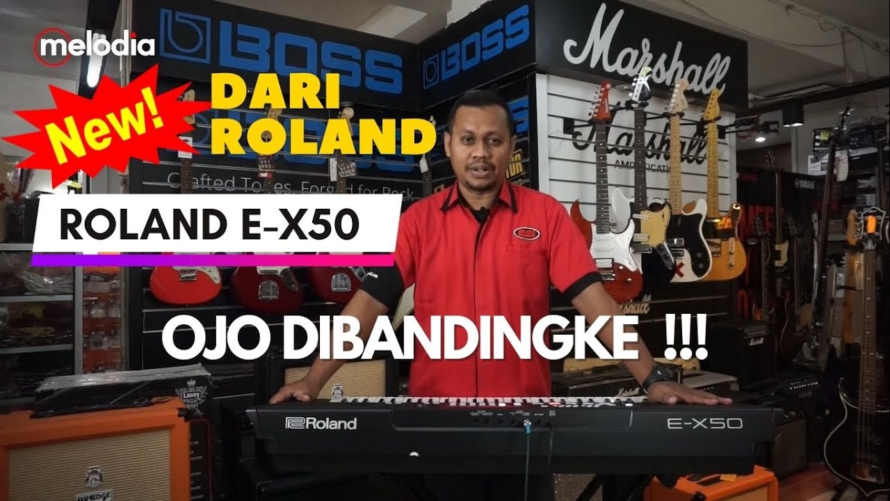 OJO DIBANDINGKE KEYBOARDNYA JOKO TINGKIR | #MEREVIEW Eps.51 | Roland E-X50, E-X30, E-X20