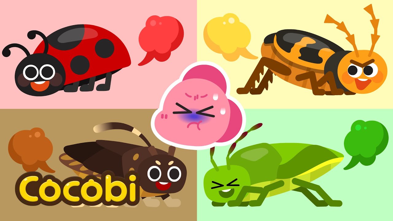 ¡Qué asco! ¡Apareció un bichito pedorro!🐞💨 | Canciones Infantiles | Kids Songs | Cocobi