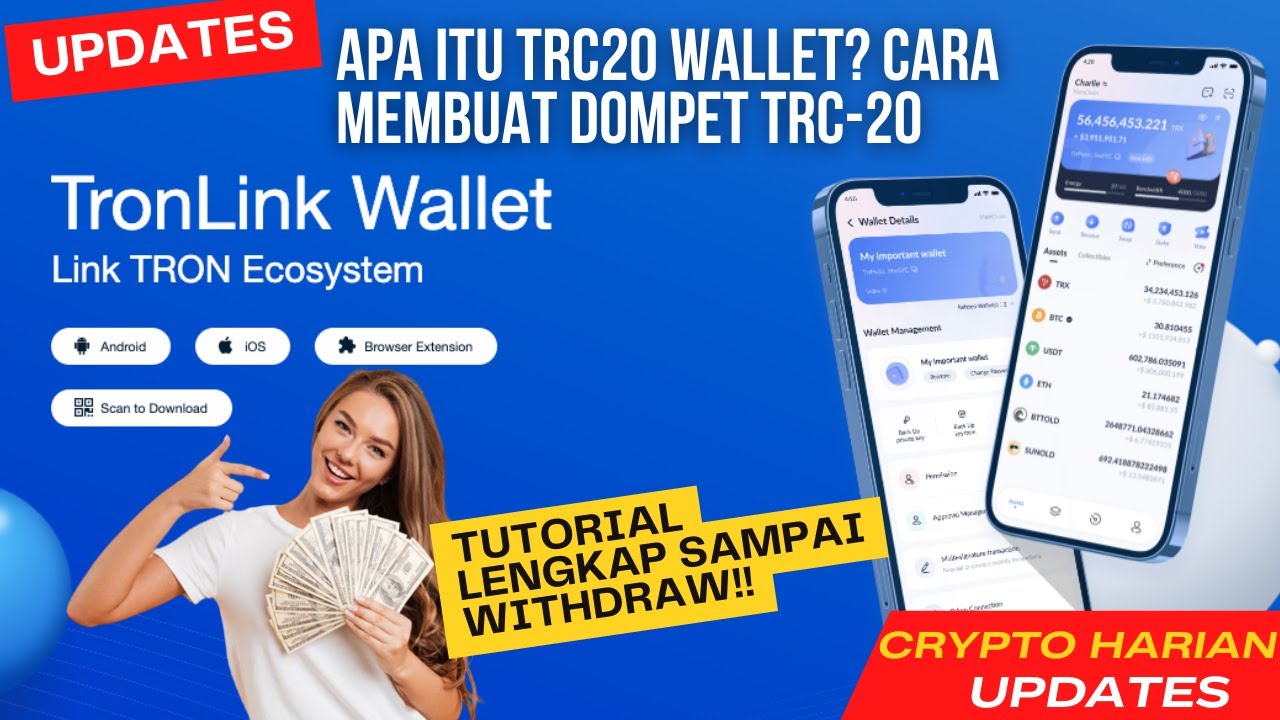 Apa Itu TRC20 Wallet? Cara Membuat Dompet TRC-20- Cryptoharian