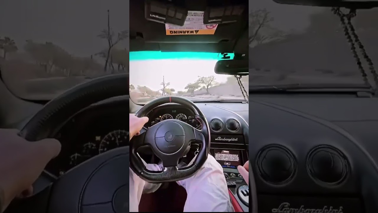 Gated Manual V12 Lamborghini