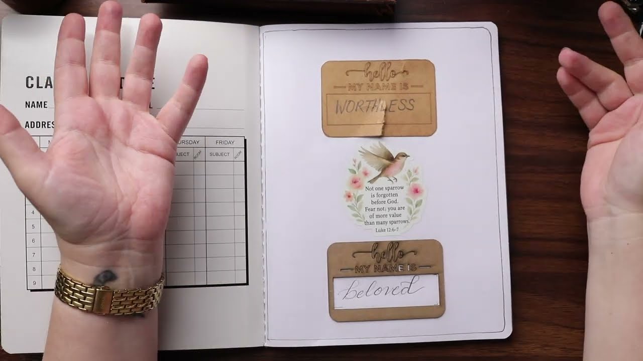You are Worth More than Many Sparrows | Journal Page