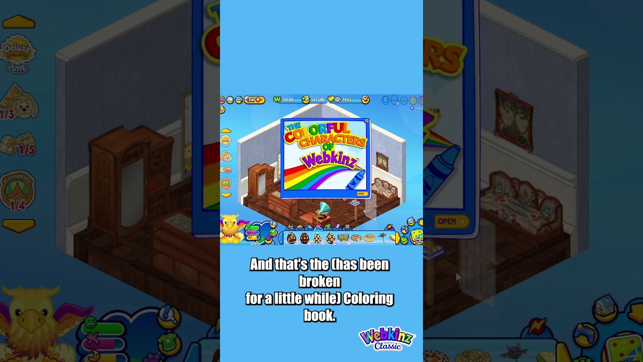 Webkinz Classic Return to Browser Update: Bug Fixes and Adoption Center