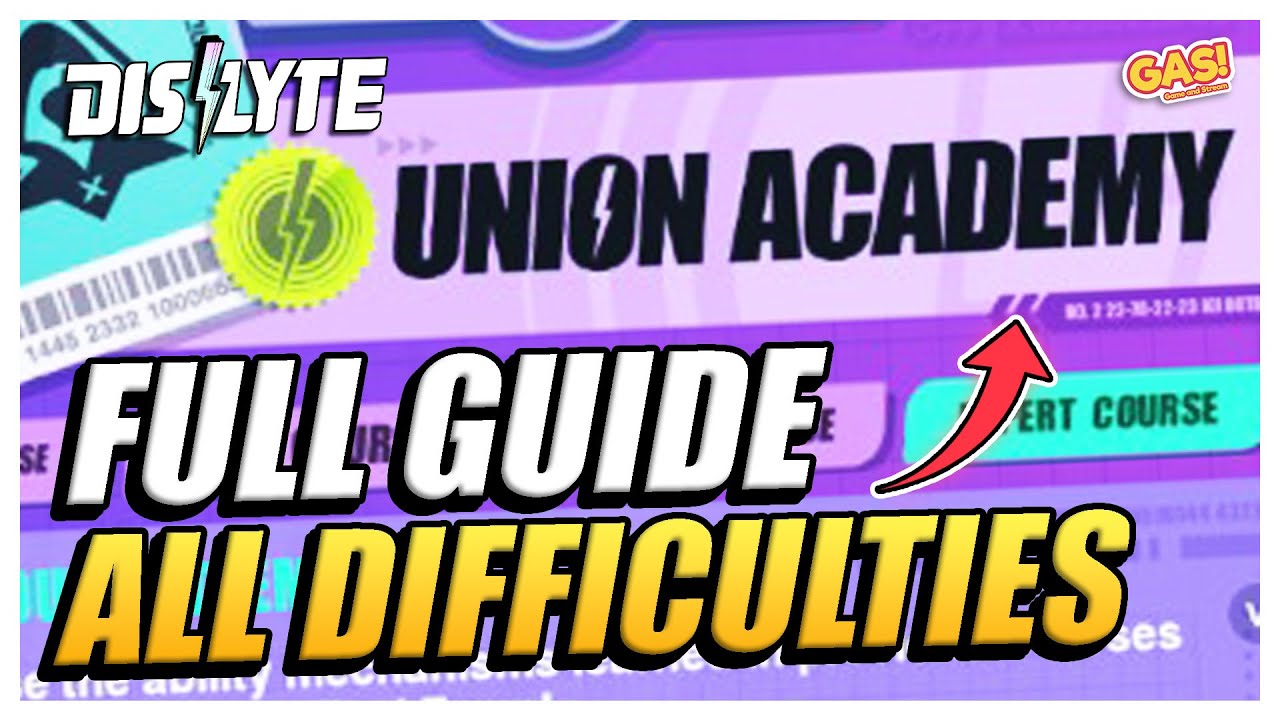 FULL GUIDE UNION ACADEMY BASIC, ADVANCE, ELITE, SPECIAL, EXPERT - DISLYTE