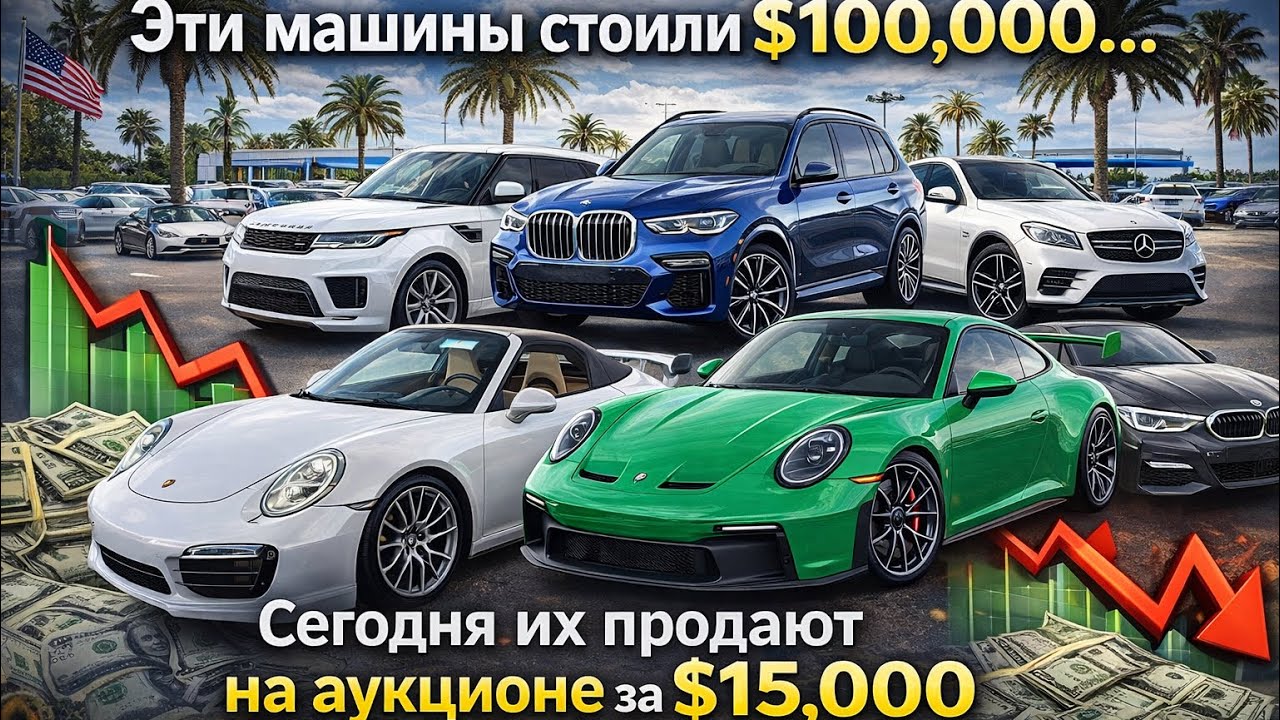 Можно ли купить авто Премиум класса по хорошей цене на аукционе в США? Давайте разбираться!!!