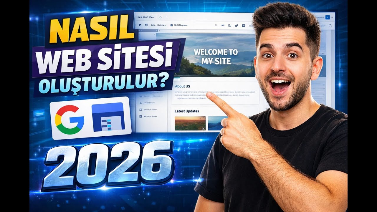 Sıfırdan Web Sitesi Nasıl Oluşturulur ? 2026 (DETAYLI ANLATIM)