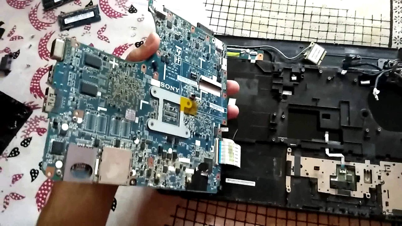Replaced Sony VAIO Motherboard, My First Acheivment...!!!