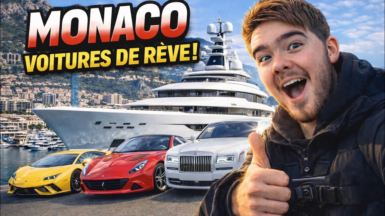 Les voitures les plus folles de Monaco ! (Ferrari, Bugatti, Lamborghini…)