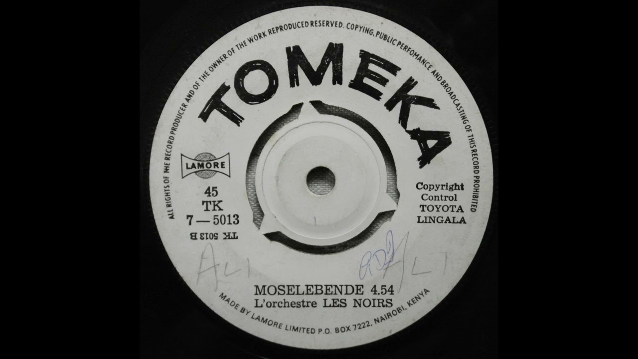 L'Orchestre Les Noirs - Moselebende