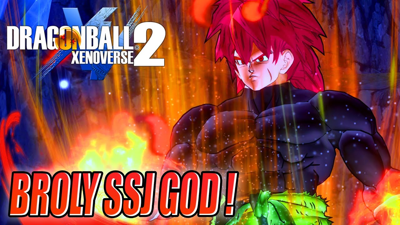 BROLY SSJ GOD & BLUE SUR DRAGON BALL XENOVERSE 2 MODÉ !!