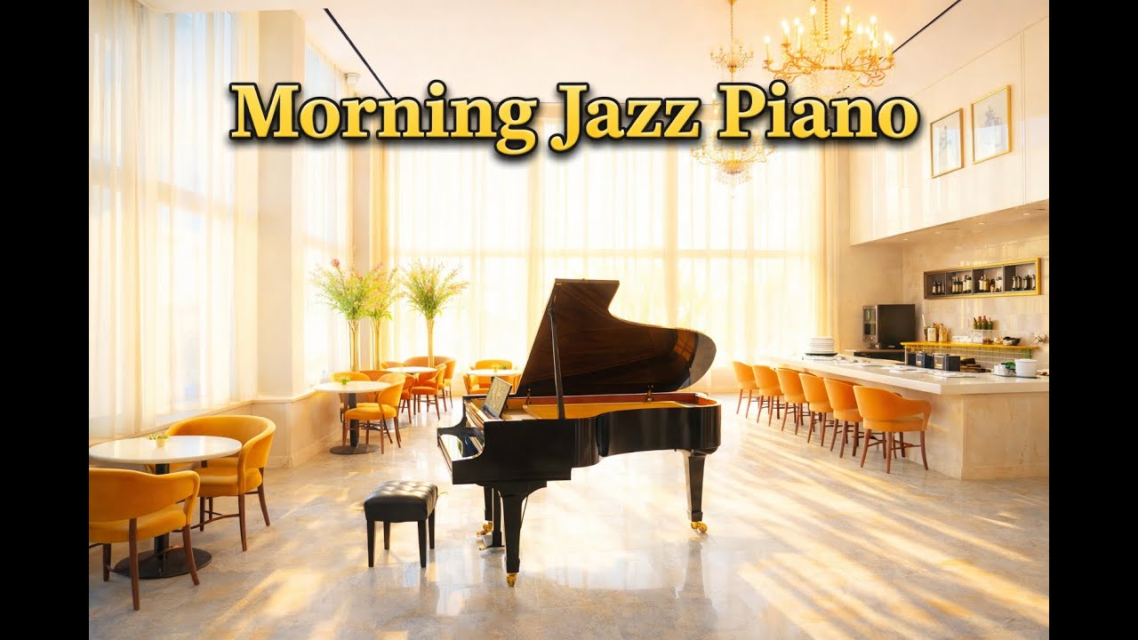 Morning Jazz Piano ☀️ Relaxing Cafe Music