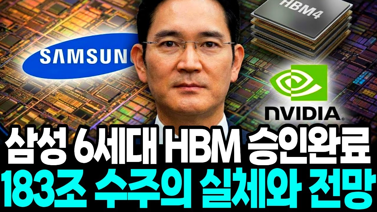젠슨황 “삼성 6세대 HBM” 기습 추가 승인…美빅테크 ‘183조원’ 극적 수주