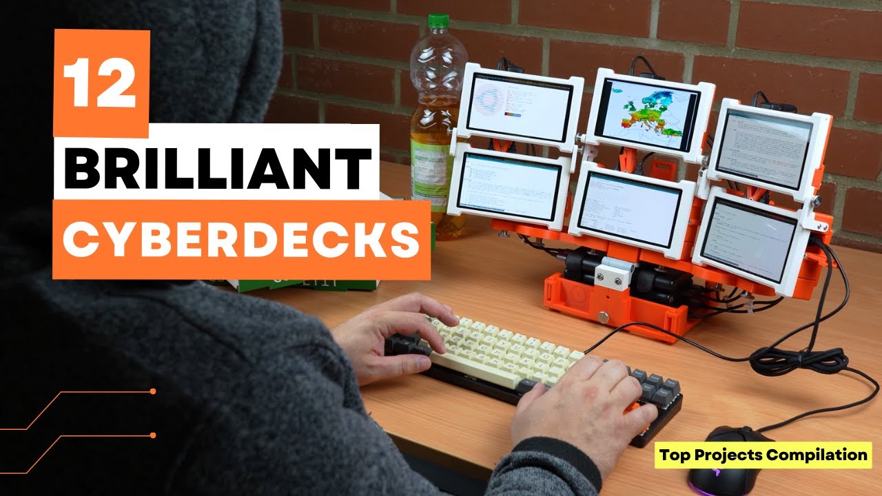 12 великолепных Cyberdecks для использования на Raspberry Pi!
