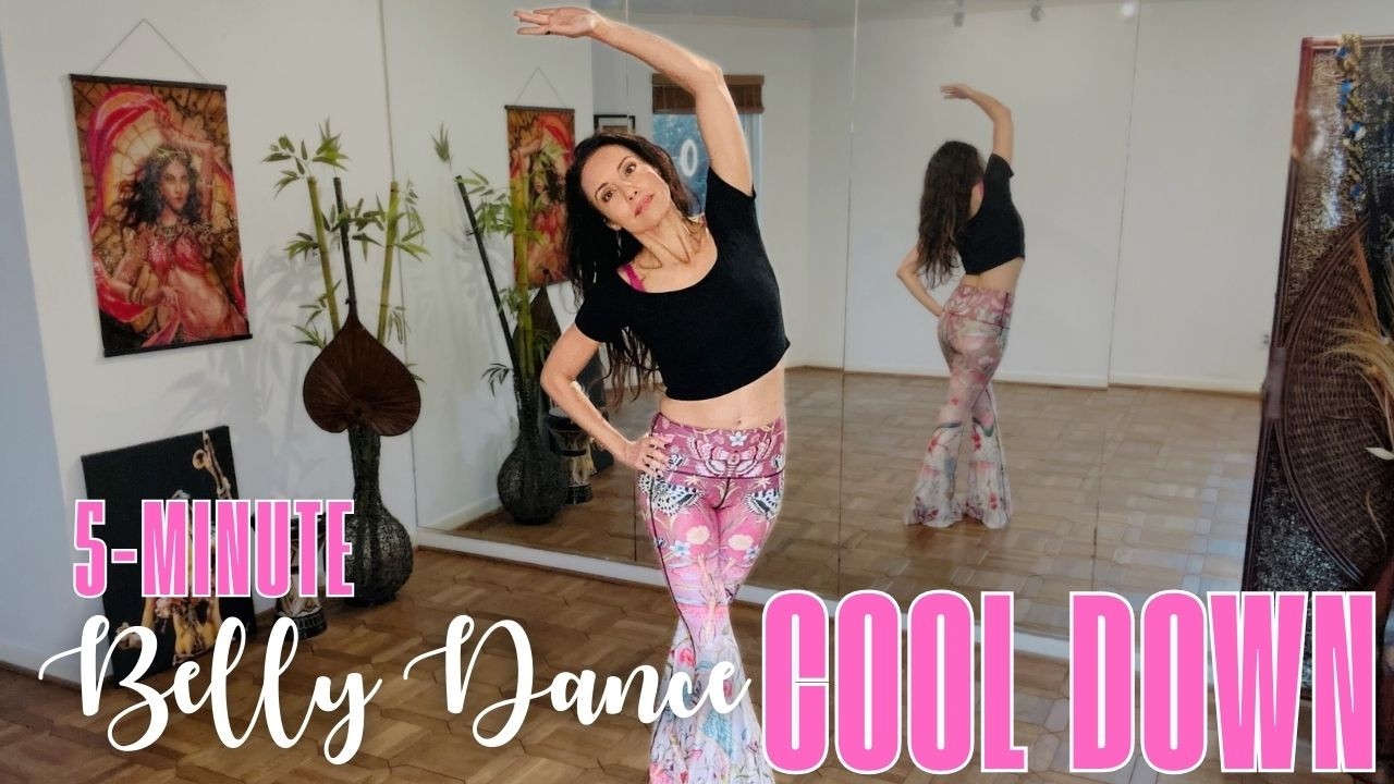 The Perfect 5-Minute Belly Dance Cool Down #stretch