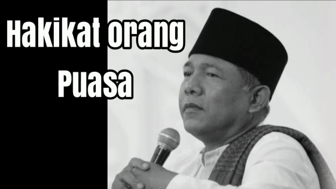 Full humor Hakikat orang puasa oleh Kh. Ahmad syairozi dari lamongan