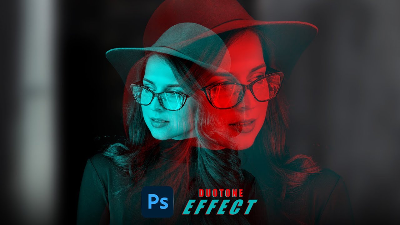 Duotone Double Exposure Effect in Adobe Photoshop | Photoshop Tutorial I Duotone Effect
