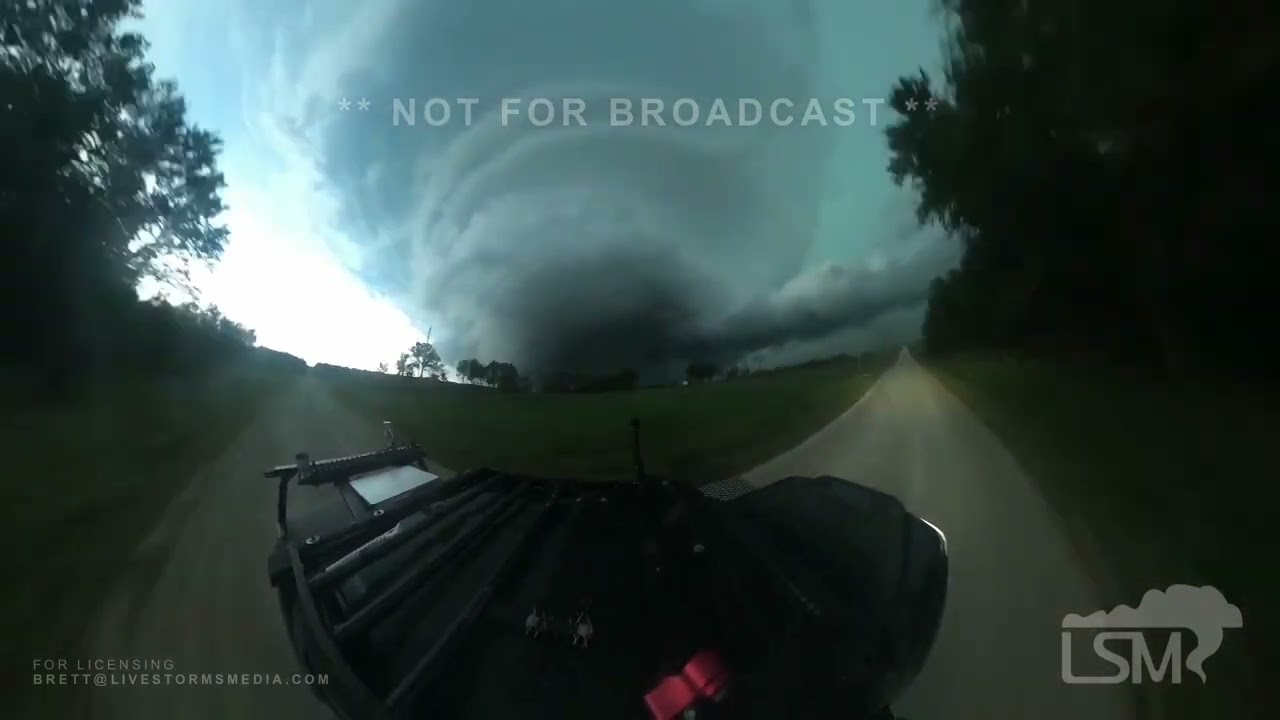 08-14-2024 Omaha, KS - Amazing Supercell TimeLapse