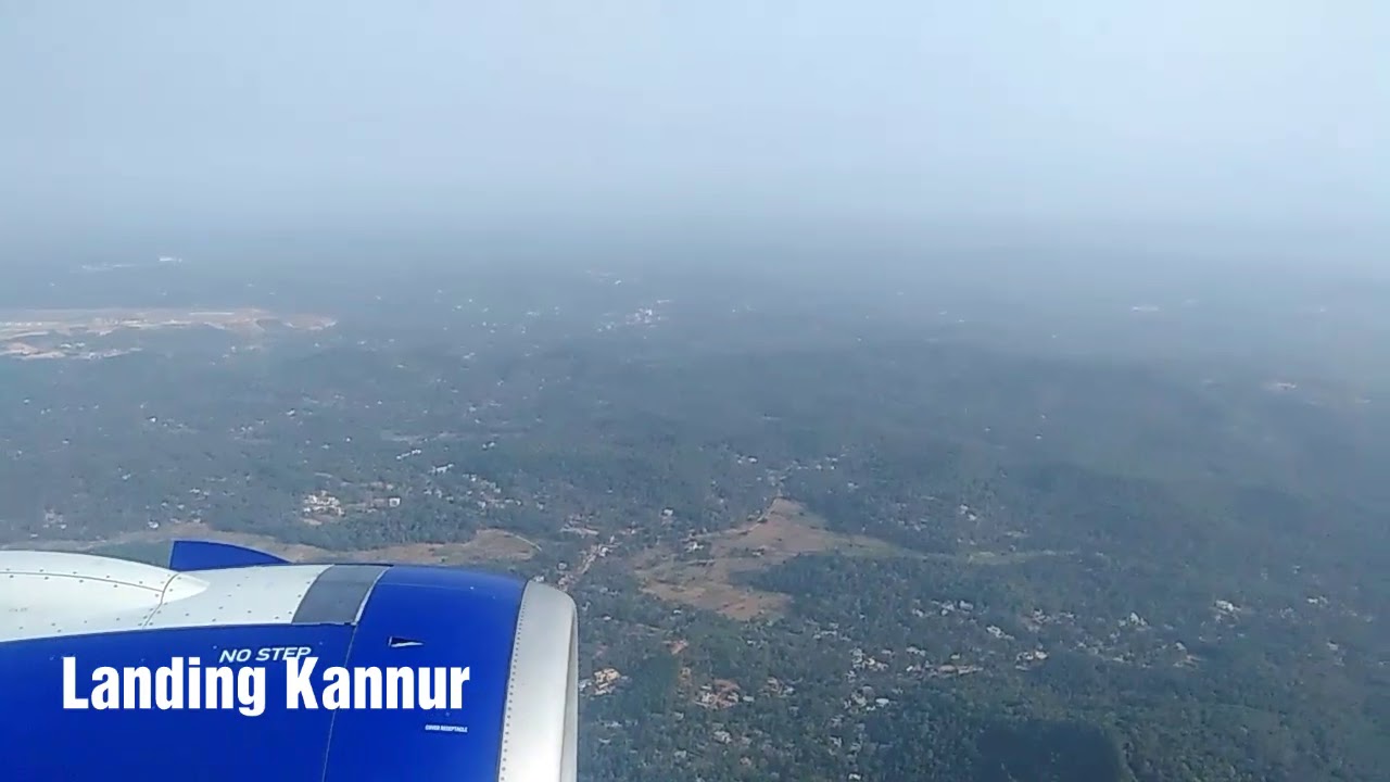 Kannur airport flight landing