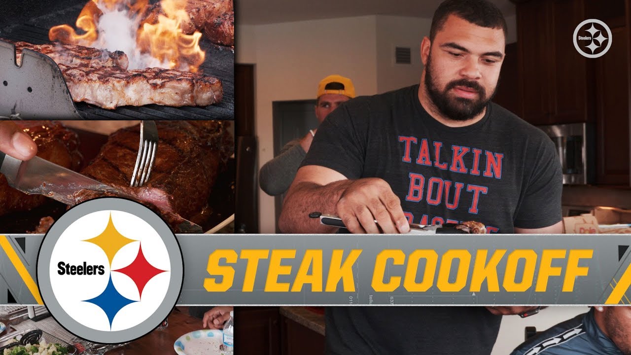 Steelers defense hosts steak cookoff | Pittsburgh Steelers
