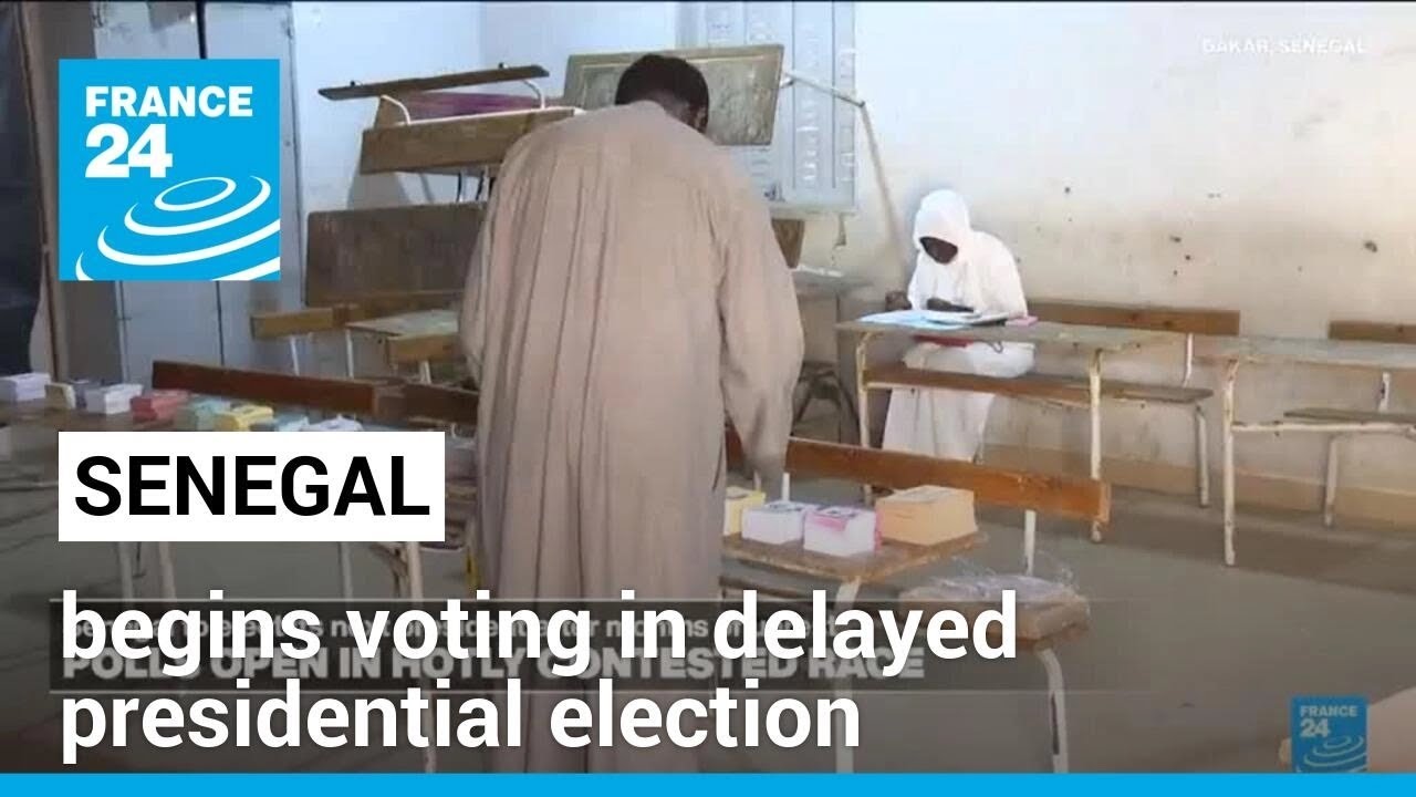 Polls open in Senegal's presidential election &bull; FRANCE 24 English