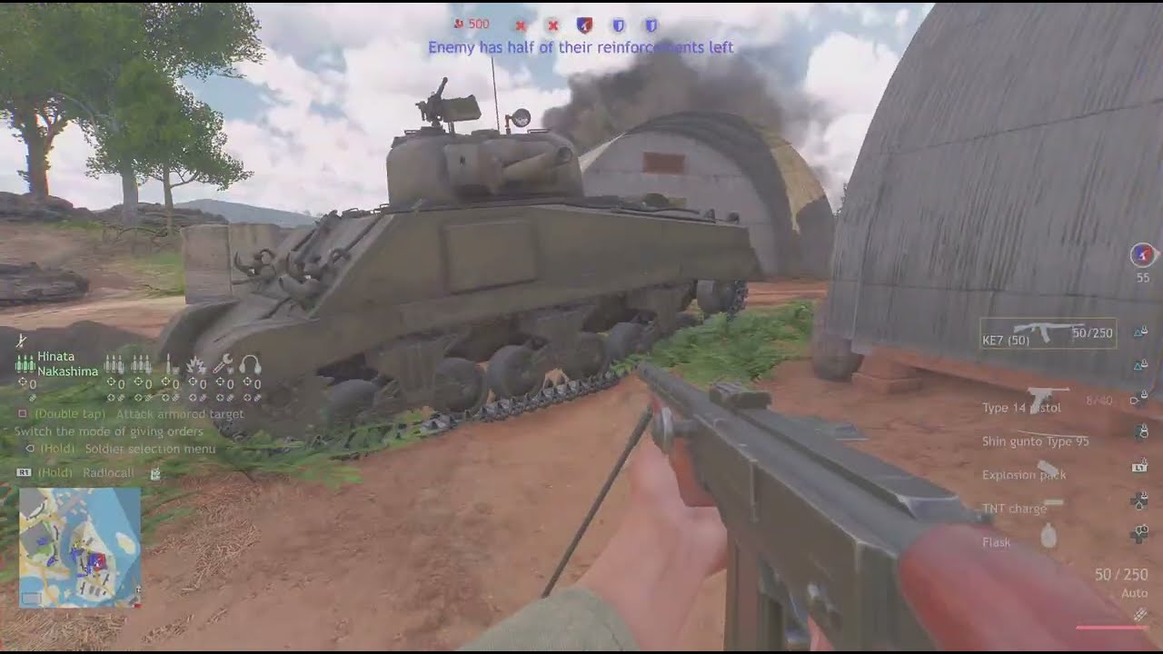 Enlisted(PS5)Pacific War (Axis BR5 239kill) Gavutu North (Invasion)Defense/No Commentary2602192214