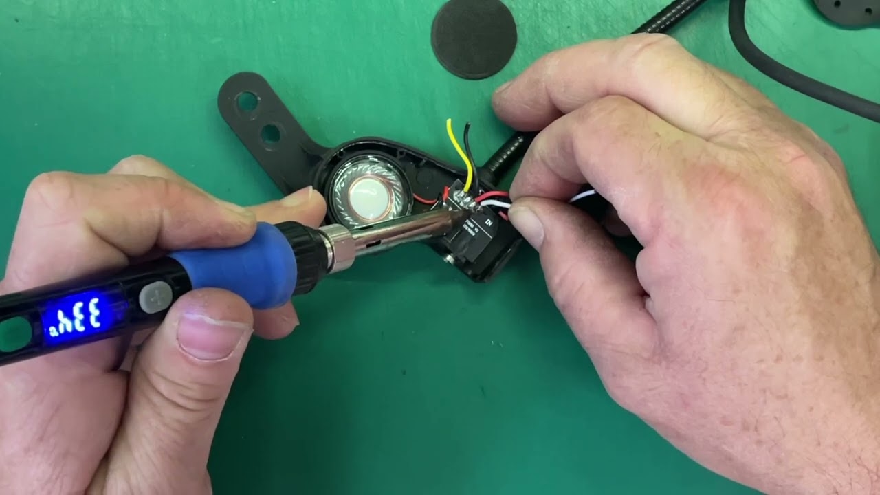 WarQ helmet intercom fix. No mic