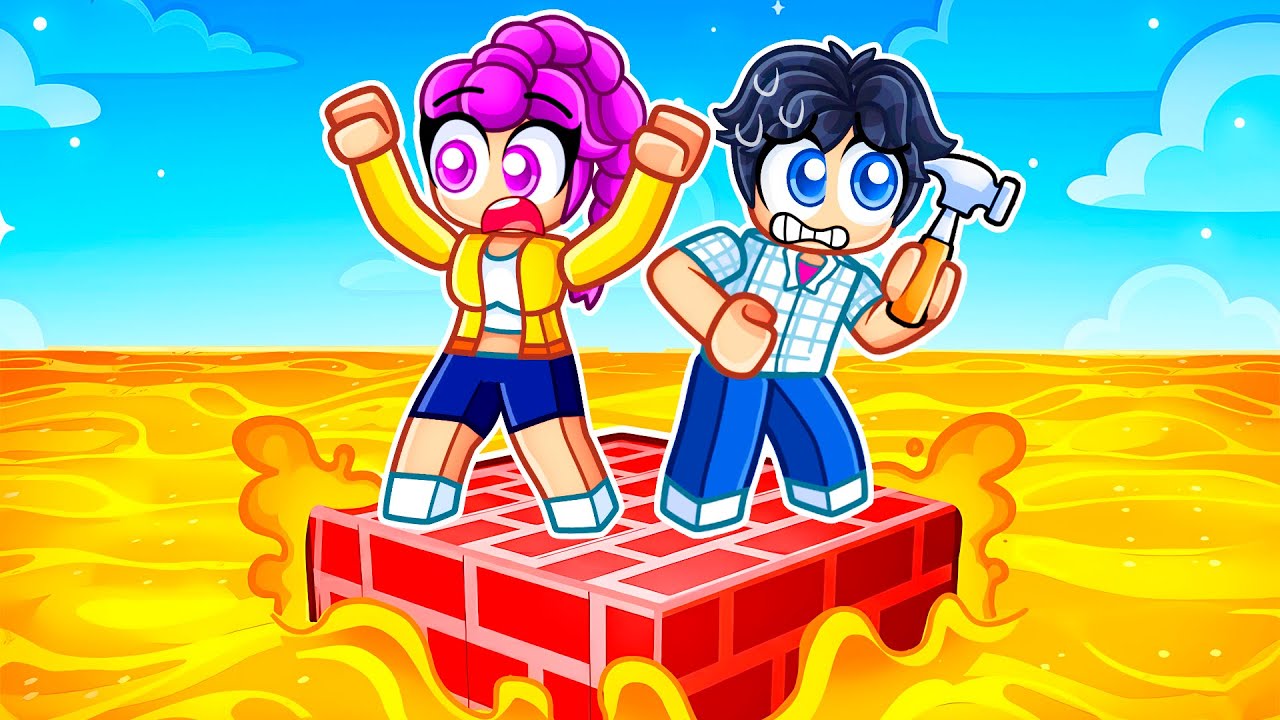 Survive LAVA WAVES in Roblox! (Kpop Demon Hunters)