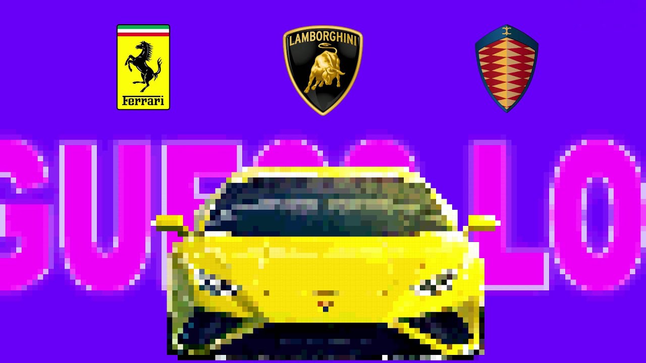 GUESS THE LOGO BY 8-BIT PIXELATED CAR  || CAR QUIZ || CAR LOGO QUIZ