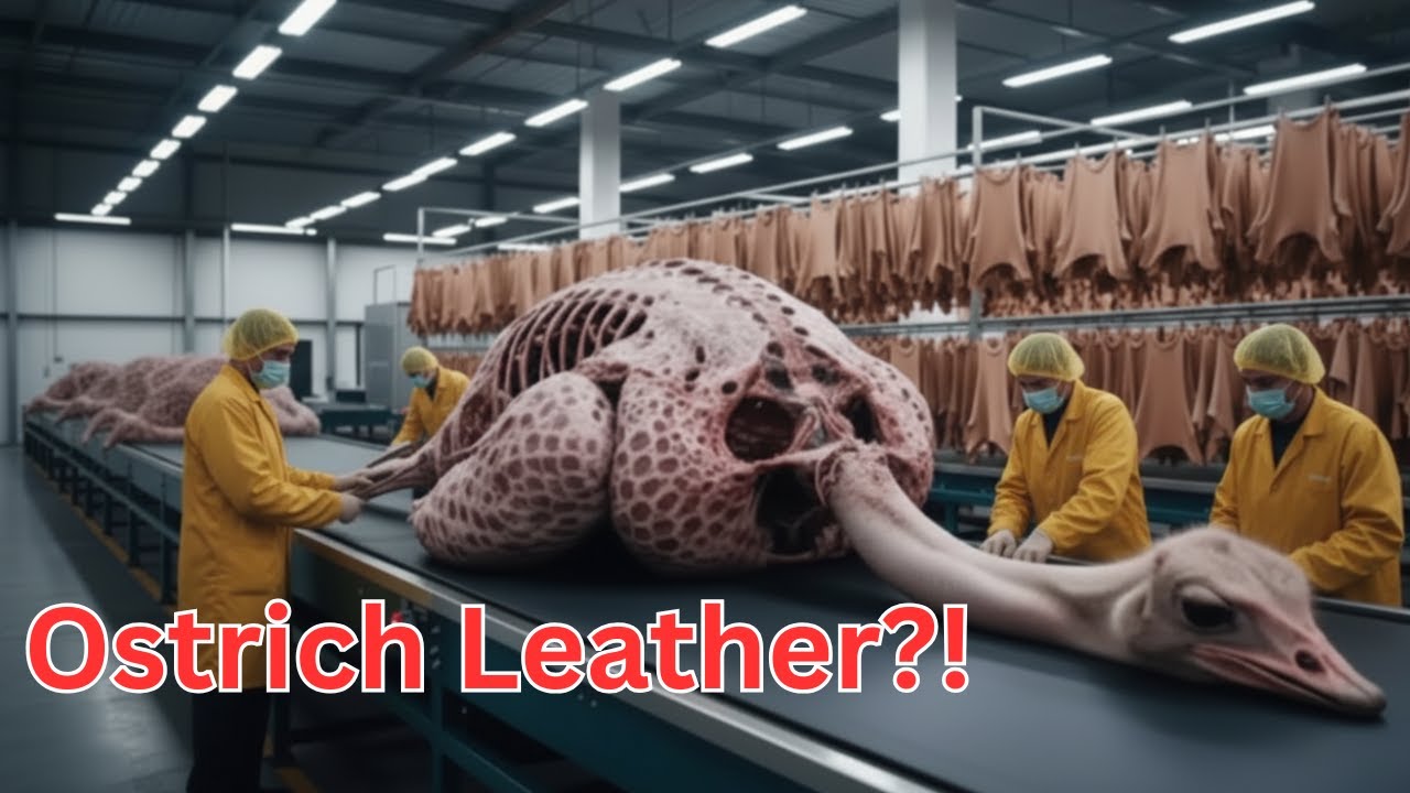 Exotic Materials Factory Tour &ndash; Full Process How Luxury Ostrich Straps Are Built
