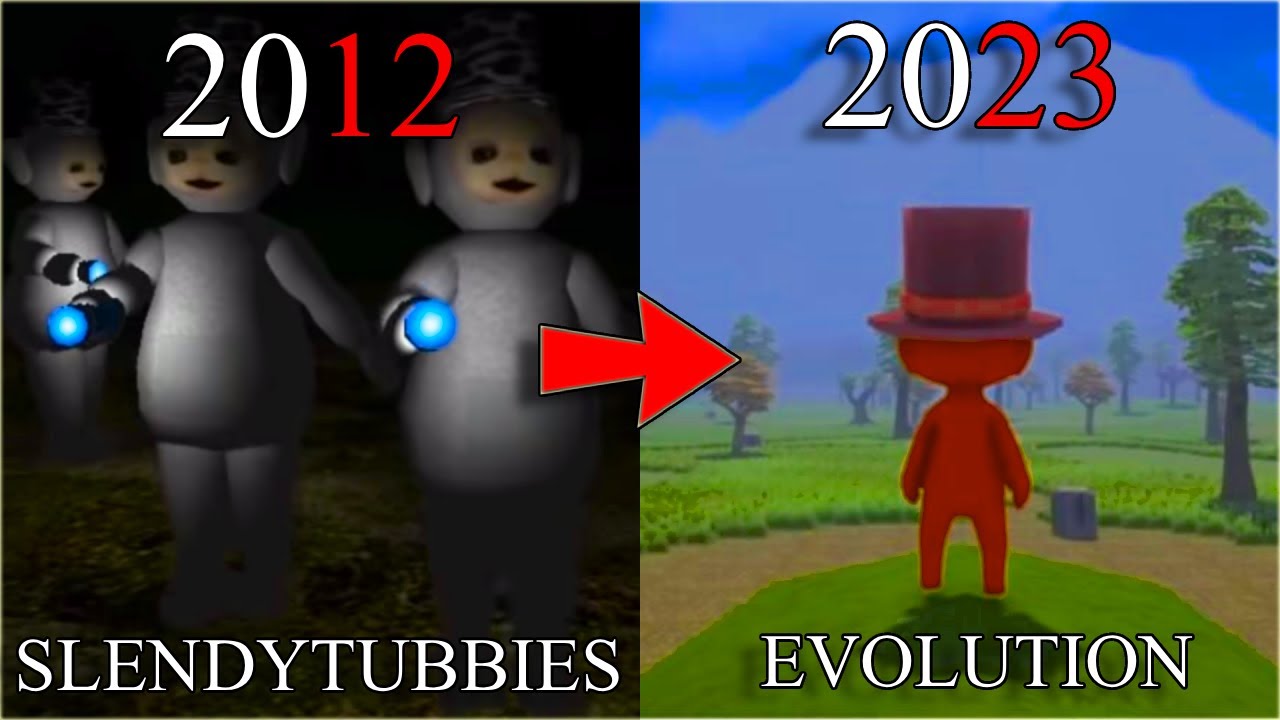 Slendytubbies Evolution (2012 - 2023)