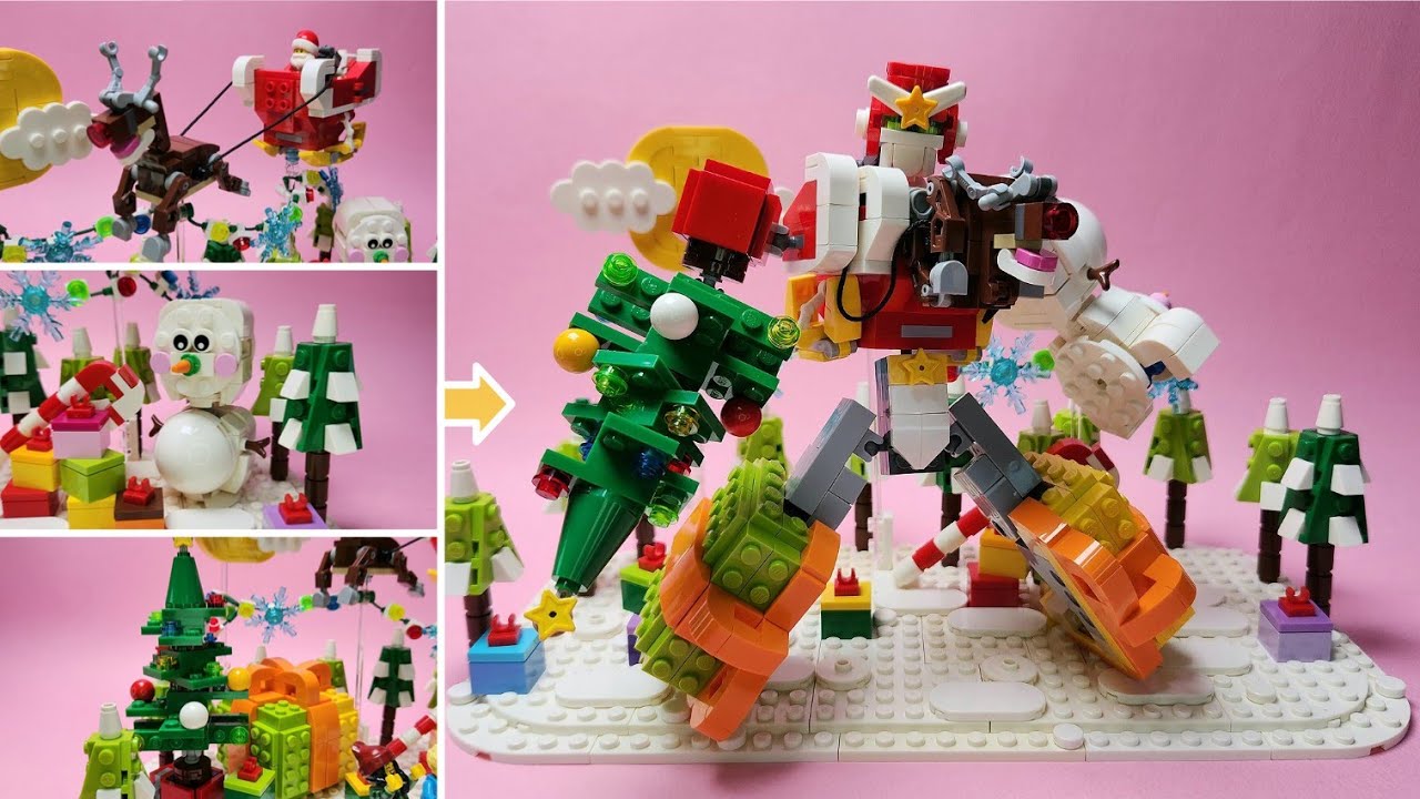 Рождественский комбо-робот Lego
