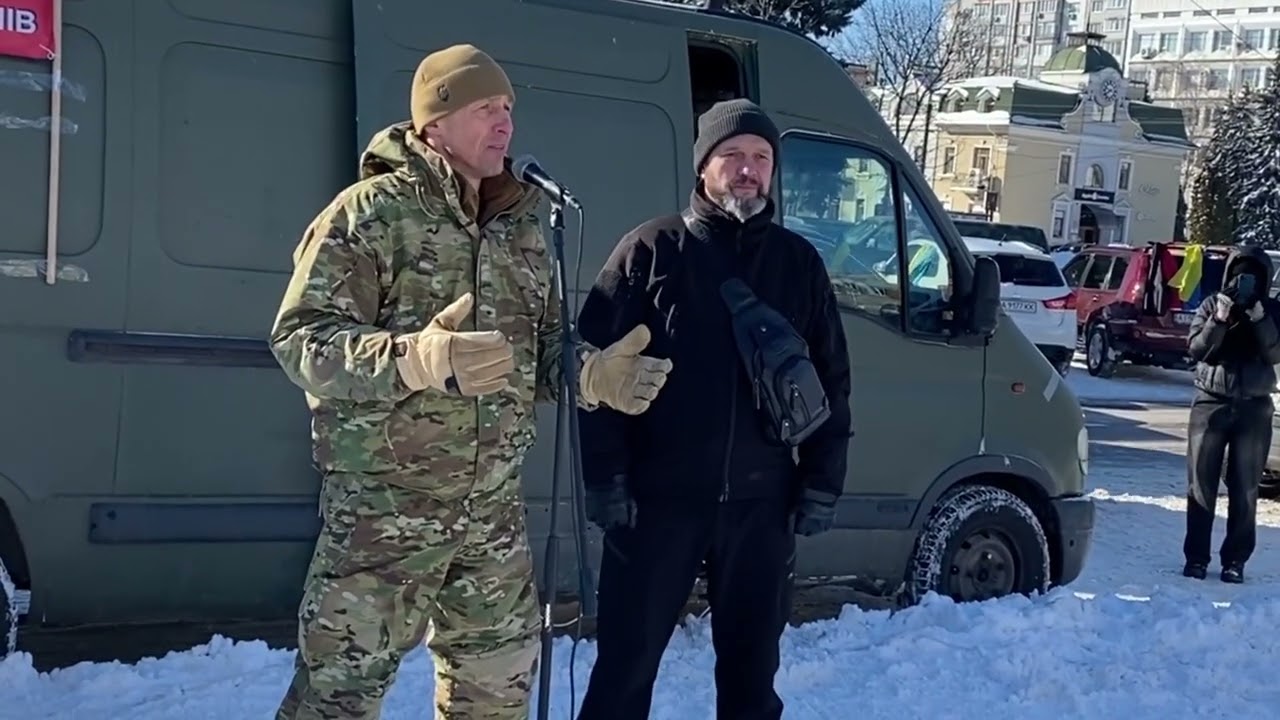 У Черкасах ветерани вийшли на мітинг з вимогою об'єктивного розслідування загибелі Сергія Русінова