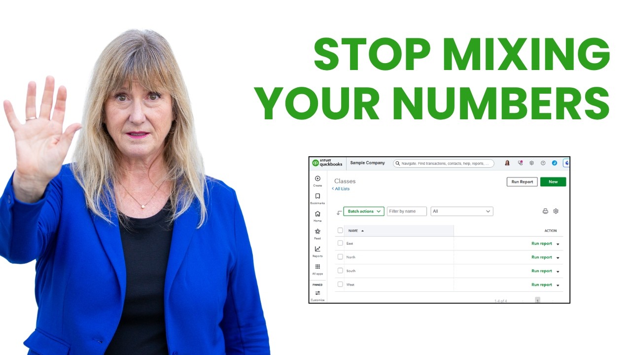 Как настроить и использовать классы в QuickBooks